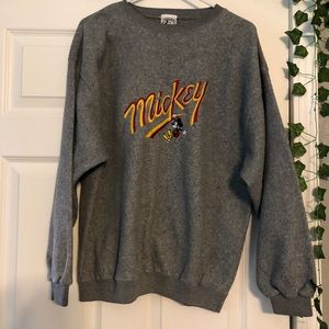 Oversized Mickey Crewneck